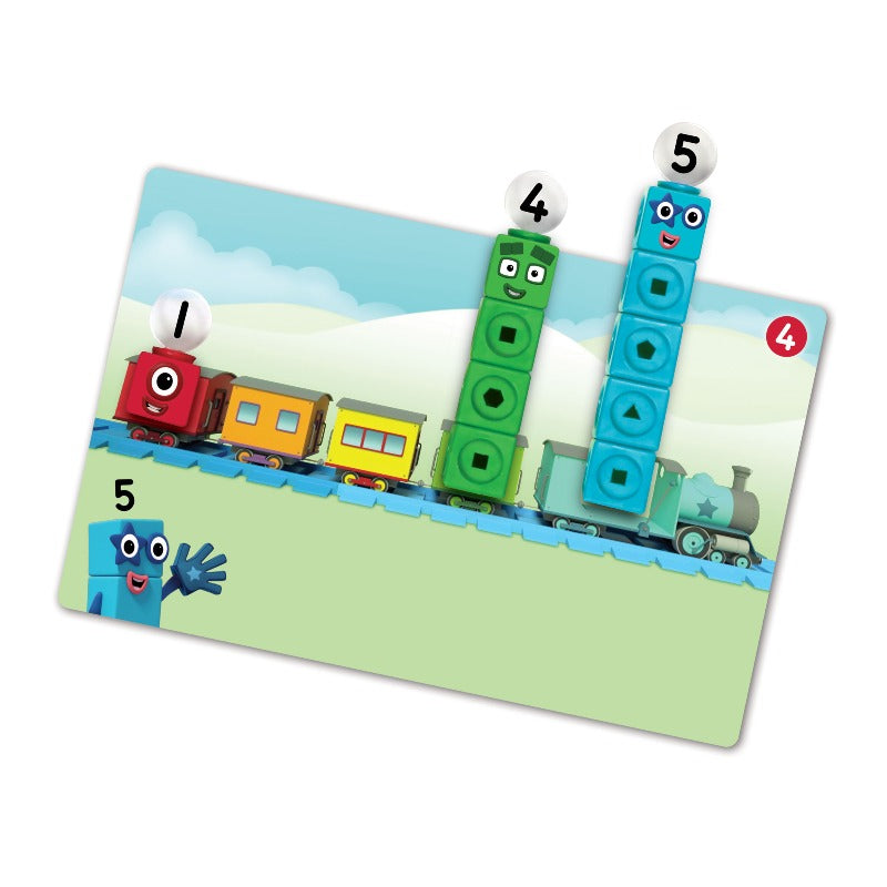 קוביות נאמברבלוקס 1-10, ערכת פעילות מלאה בעברית