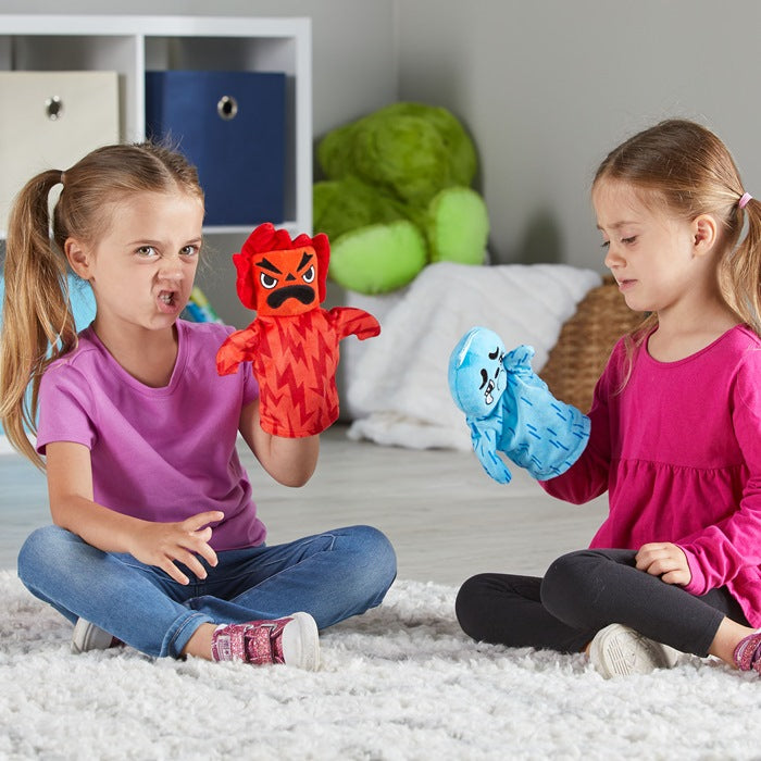 משפחת הרגשות בובות יד