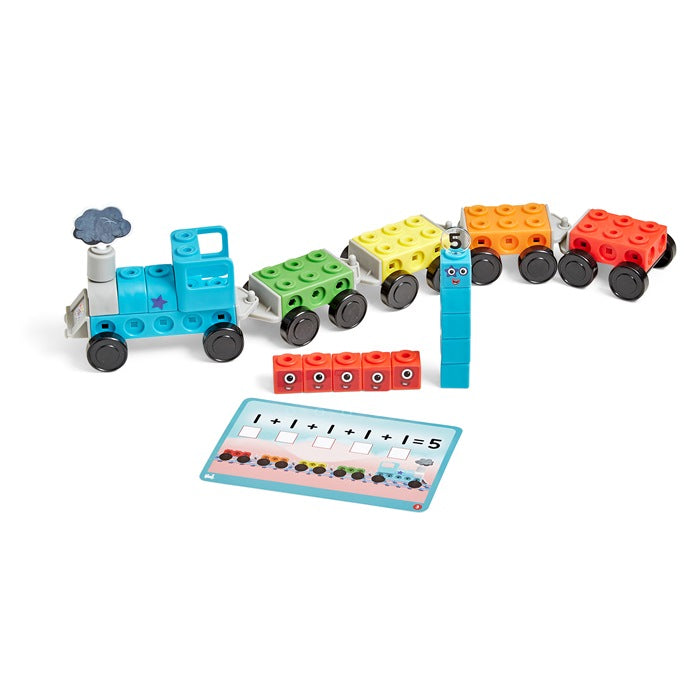 רכבת אקספרס עם ערכת קוביות נאמברבלוקס
