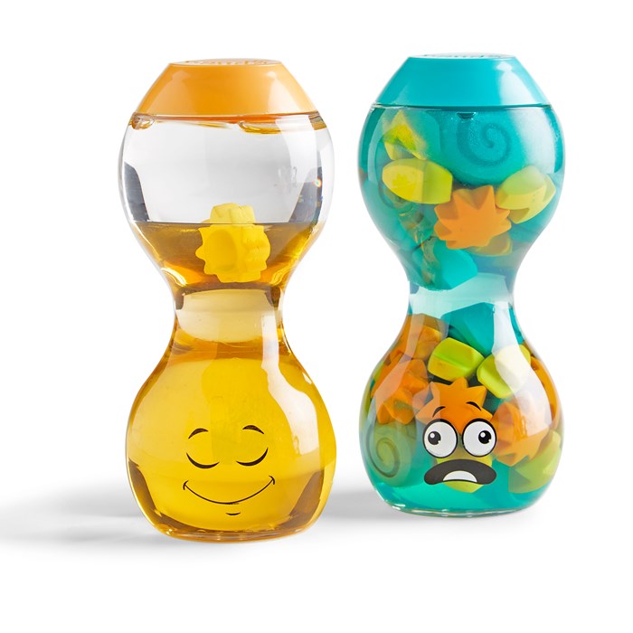 בקבוקי רגשות תחושתיים שלי: רגוע והמום