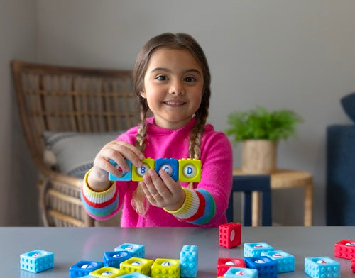 קוביות פופיט אותיות ABC