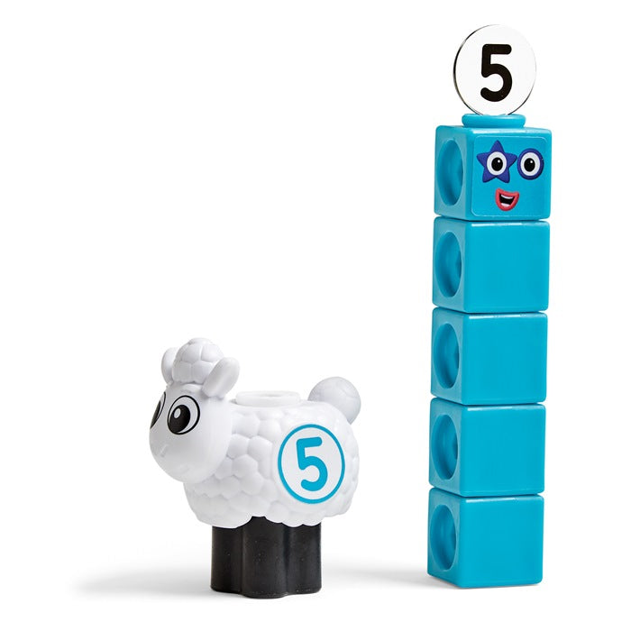 חוות כבשים עם ערכת קוביות נאמברבלוקס