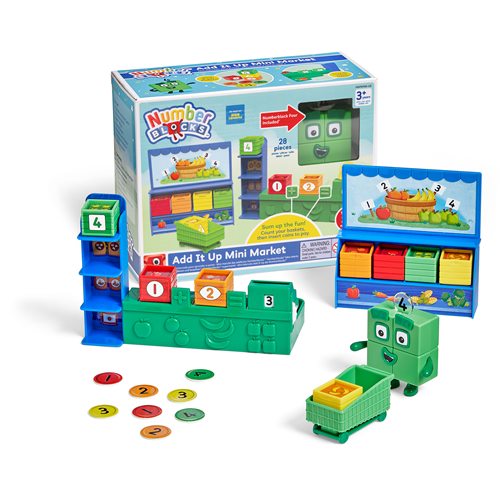 המיני-מרקט של נאמברבלוקס - משחק קניות וחשבון
