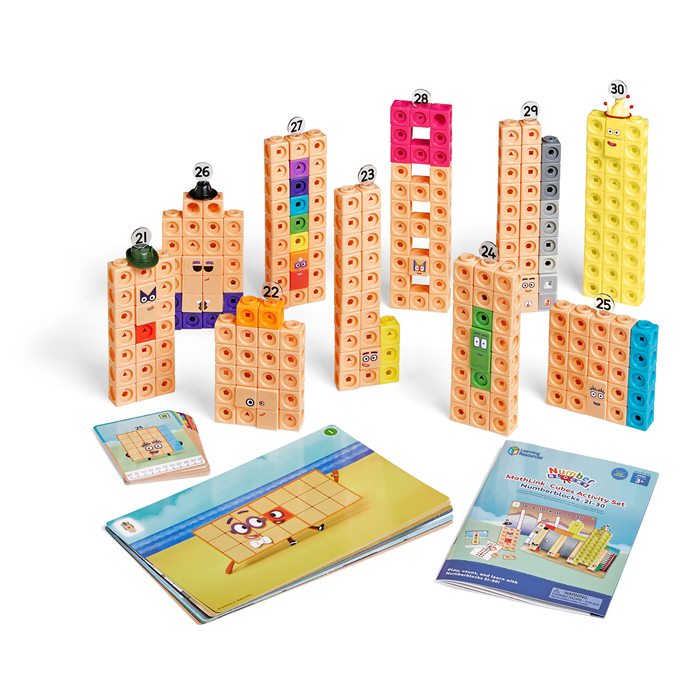 קוביות נאמברבלוקס 21-30, ערכת פעילות מלאה