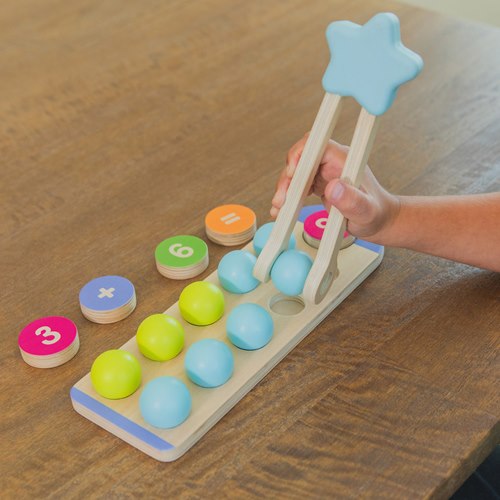 ערכת עץ לספירה והתאמה – פיתוח תחושת מספר ומוטוריקה