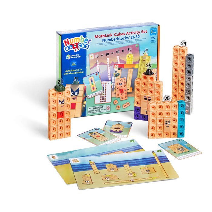 קוביות נאמברבלוקס 21-30, ערכת פעילות מלאה