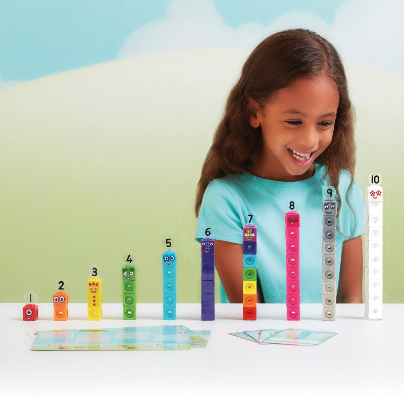 קוביות נאמברבלוקס 1-10, ערכת פעילות מלאה בעברית