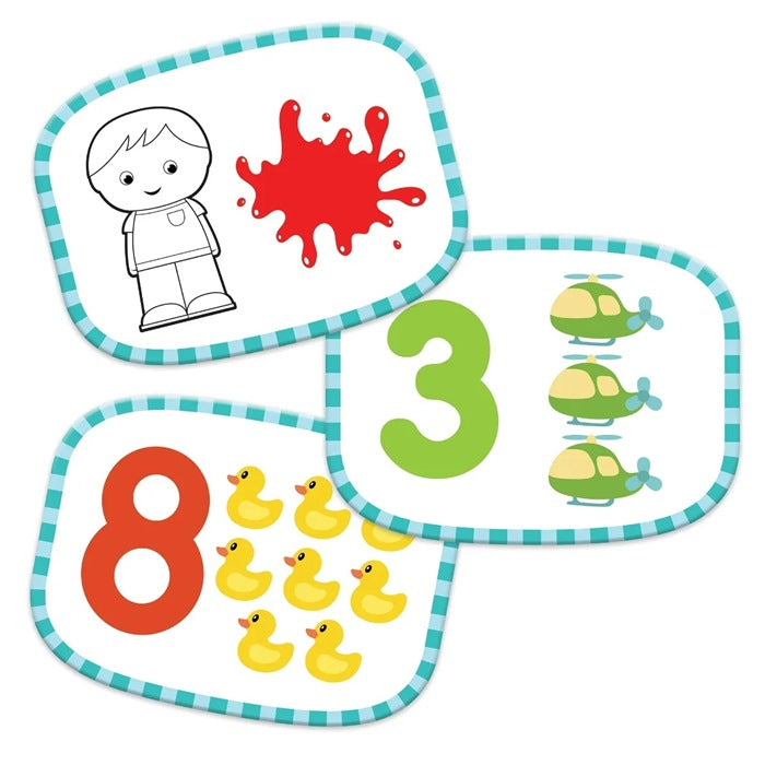 בונים כישורים! ערכת לימוד ספירה 1-10 לילדים