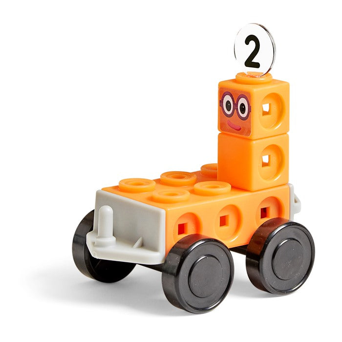 רכבת אקספרס עם ערכת קוביות נאמברבלוקס
