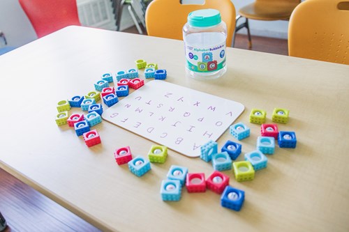 קוביות פופיט אותיות ABC