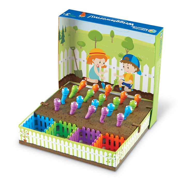 תולעים מתפתלות! ערכת פעילות למוטוריקה עדינה